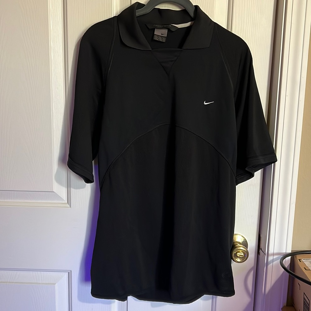 Nike Black Polo Shirt Size XL but like Large fit
